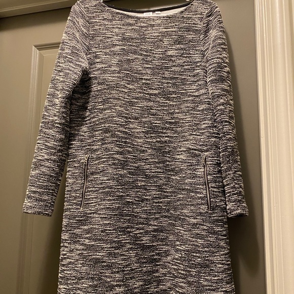 Gap Boucle Dress Long Sleeves with Pockets TALL - Picture 3 of 6